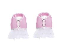 BESPORTBLE 2pcs Puppy Harness Pet Clothes Holiday Pet Decoration Pet Costume Puppy Clothes Pet Apparel Dog Outfit Puppy Coat Puppy Dress Pet Party Gown Puppy Christmas Outfit Dog Robe Pink