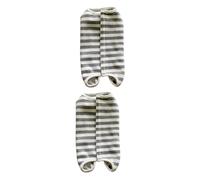 BESPORTBLE 2pcs Pure Cotton Dog Recovery Suit for Surgery Licking Pet Vest Striped Design for Wound Protection Comfortable Postoperative Care