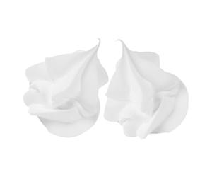 BESPORTBLE 2PCS Realistic Artificial Ice Cream Tops for Milk Tea Cup Decoration Cream Glue DIY Dessert Ornaments Creative Imitation Dessert Accessories for Drink Styling