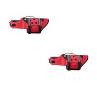BESPORTBLE 2pcs Reflective Puppy Life Vest Safety Swimming Jacket for Dogs Comfortable and Ergonomic Design for Boating Pool and Beach Use for Adventures