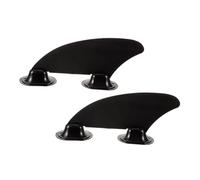 BESPORTBLE 2pcs Replacement Inflatable Paddleboard Fins Detachable Surfboard Accessories for Stability and Water Flow -resistant Plastic for Kayak and Surfboard Use