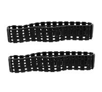 BESPORTBLE 2pcs Replacement Tracks for DIY Tank Models Tank Tracks for Remote Control Sturdy Grip Easy to Assemble Lightweight Design
