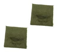 BESPORTBLE 2pcs Reptile Carpet Mat for Tortoise Bedding Washable Substrate Liner for Snakes Lizards and Amphibians Moisture Retaining Terrarium Carpet