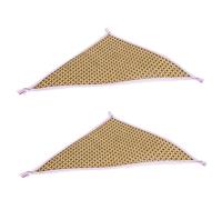 BESPORTBLE 2pcs Reptile Hammock for Dragons and Lizards Breathable Cooling Bed for Bearded Dragons Geckos and More