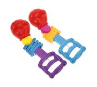 BESPORTBLE 2pcs Retractable Fist Shooter Spring Telescopic Trick Plaything for Party Indoor Fun Stress Relief Boys