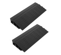 BESPORTBLE 2pcs Reusable Doorway Threshold Ramp Pad for Robot Vacuum with Slip-resistant Plastic Design and Greater Accessibility, Suitable for Home and Doorways