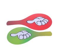 BESPORTBLE 2Pcs Reusable Thumb Down Voting Paddles Classroom Supplies Material Handheld Double Sided Signs for Teacher Student Interaction and Assessment