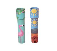 BESPORTBLE 2Pcs Rotatable Large Kaleidoscope Educational for Creative Classroom Prize Inspiring Imagination and Logic Development for Boys and Birthday Party Favors