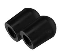 BESPORTBLE 2pcs Rubber Endpin Stoppers for Cello and Double Bass, Black Mini Caps with Shockabsorbing Material and Easy Installation, for Outdoor Shows and Performance Floor Protection