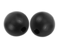 BESPORTBLE 2pcs Rubber Tuning Fork Holder for Meditation and Sound Therapy Black Silicone Base for Chakra Balancing and Healing