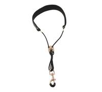 BESPORTBLE 2Pcs Saxophone Neck Strap Durable Black Saxophone Harness for Beginners Professionals Lightweight Comfortable Design for Alto