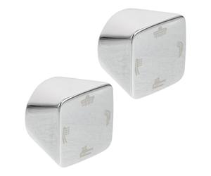BESPORTBLE 2pcs Shower Diverter Handle Replacement Switch Handle Metal Four Speed Selector Knob Silver for Shower Head Water Flow Control Bathroom Adults