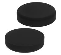 BESPORTBLE 2pcs Silicone-coated Magnetic Curtain Weights for Outdoor Round Shower Curtain Weights Prevent Liner From Blowing Anti-slip for Drapes Tablecloths Flags