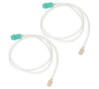BESPORTBLE 2pcs Silicone Cupping Connection Hose 1mm Inner Hole Vacuum Extension Tube with High Efficiency Sealing Simple Installation for Home Use and Travel