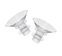 BESPORTBLE 2pcs Silicone Flange Inserts for Breast Pump 13mm Washable and Steam Sanitizable Flexible Pump Flange Accessories for Women