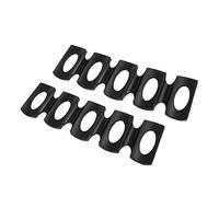 BESPORTBLE 2pcs Silicone Refrigerator Storage Mats Slip Can Beverage Beer Racks Holder Stackable Organiser for Fridge Cabinet Pantry with Heat and Cold Resistance