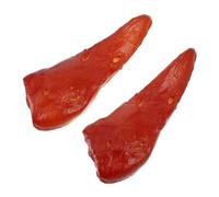 BESPORTBLE 2pcs Simulated Roast Model Lifelike Food Props for Kitchen Home Decor Realistic Meat Model for Photography Themed Celebrations Whimsical Culinary Showcase Accents