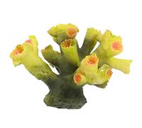 BESPORTBLE 2pcs Simulation Tank Ornament Realistic Resin Coral Decoration for Freshwater Aquariums Landscape Decor for Home and Garden Use Aquarium Aesthetics