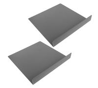 BESPORTBLE 2pcs Sink Water Baffle, PVC Sink Shield, Splash Guard for Handwashing Sinks in Kitchen Bathroom 12.1''X11.8