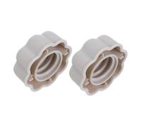 BESPORTBLE 2pcs Slide Screw Caps with Flower Design Safety Nut Covers for Indoor Play Equipment Compatible Inner Diameter Secure Fixing for Home Slides Swings and Rocking
