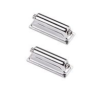 BESPORTBLE 2Pcs Snare Drum Lug Hooks Connectors for Drum Set Durable Double End Accessories for Bass and Snare Drums Essential Replacement Parts for Drum Lovers