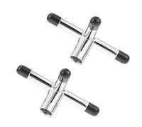 BESPORTBLE 2pcs Snooker Pool Stick Holder Lightweight Portable Cross Bridge for Billiards Height for Optimal Angle Creative Design for Enhanced for Home and