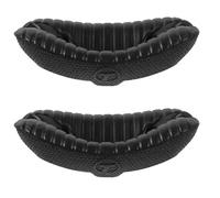 BESPORTBLE 2pcs Soft Ergonomic Chin Protector Pads for Ice Hockey Football Helmets Padded Jaw Guard Cushion with Shock Resistance for Rugby Sports Players Comfortable Helmet Integration