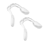 BESPORTBLE 2pcs Soft Silicone U-Shaped Eyeglass Nose Pads, Anti-Slip Cushion Bridge Pads for Glasses and Sunglasses, Comfortable Nose Bridge Replacement for Daily Use