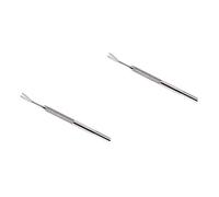 BESPORTBLE 2pcs Stainless Steel Pet Remover Tool Cats and Dogs Non- Handle Easy Removal of and Safe and Comfortable for Pets Essential Grooming Accessory
