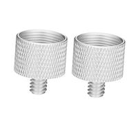BESPORTBLE 2pcs Stylish Microphone Stand Adapter to Thread Screw Adapter Durable and Practical Conversion Tool for Mic Stands and Clamps