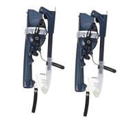 BESPORTBLE 2pcs Telescopic Fishing Rod for Beginners Foldable Portable Pocket Pole Reel Combo Corrosion-resistant Compact Travel Fishing Gear for Hiking Beach Camping