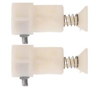 BESPORTBLE 2pcs Telescopic Luggage Handle Replacement Locking Clips with Lightweight Plastic and Metal Construction for Travel Suitcase Repair and Sturdy Luggage Handle Parts