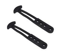 BESPORTBLE 2pcs Telescoping Ladder Rubber Straps with Adjustable Mounting Holes Non Slip Retaining Bands for Boat and Yacht Boarding Wear Resistant Ladder Latches for Secure Attachment