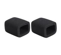 BESPORTBLE 2pcs Thickened Sponge Microphone Covers Professional Protective Windshield for Dust and Saliva Blocking Suitable for Various Microphones in Karaoke Office and Stage Use