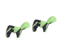 BESPORTBLE 2pcs Tiny Dog Raincoat Hood Rain Coat for Small Dogs Button Closure for Rainy Days and Outdoor Adventures
