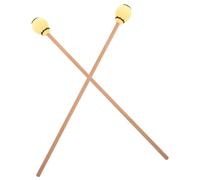 BESPORTBLE 2Pcs Tongue Drum Mallets Durable Percussion Instrument Sticks with Sturdy Heads for Versatile Use Marimba and Other Drum Styles Ergonomic Design for Enhanced Grip