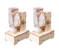 BESPORTBLE 2pcs Tornado Science Experiment Kit for Stem Educational Weather with DIY Wind Power Props Classroom Physics Experiment Playset for Early Learning and Science Projects