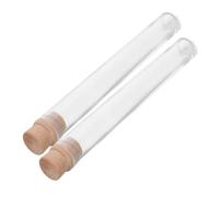 BESPORTBLE 2pcs Transparent Cat Whiskers Collection Bottle Airtight Pet Hair Memorial Storage Jars for Keepsakes Clear Material for Hair Whiskers and Small Token Preservation