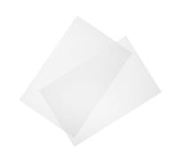BESPORTBLE 2pcs Transparent Lenticular Sheet Invisibility Card Tricks Accessories High Clarity Plastic Ripple Board for Magicians Illusion Props