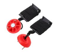 BESPORTBLE 2pcs Treadmill Safety Keys Replacement with Emergency Stop Magnet for Running Machines Easy Install Safety Device for Instant Treadmill Brake