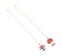 BESPORTBLE 2pcs Tree of Life Necklace for Women Stylish Delicate Clavicle Chain with Detailed Pendant for Everyday Wear Special Occasions Unique Jewelry