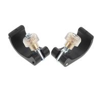 BESPORTBLE 2pcs Trekking Pole External Lock Buckle Fastener Clips for Walking Cane Mountaineering Stick Accessories Compatible with Hiking and Hill Walking Sticks