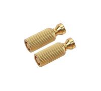 BESPORTBLE 2pcs Tremolo Bridge Studs and Anchors Elevating Adjustment Screw for Electric Guitar Golden