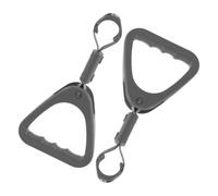 BESPORTBLE 2pcs Triangle Hand Straps Car Handle Grips Portable Automotive Assist for Elderly Support Plastic Grab Bars for Home Office and Public Use Easy Installation