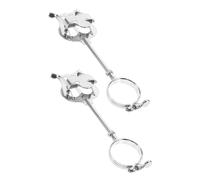 BESPORTBLE 2pcs Trumpet Lyre Clips Portable Lightweight Music Holder for Marching Band Secure Sheet Music Clamp Stand for Clarinet Oboe Professional Stage Performance Accessories