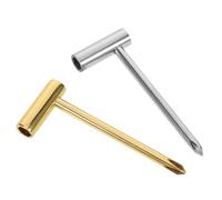 BESPORTBLE 2pcs Truss Rod Wrenches Guitar Neck Adjustment Tools Gold Silver Compatible with Taylor Acoustic Electric Bass for Precise String Height and Playability