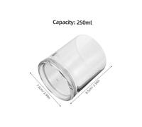BESPORTBLE 2pcs Unbreakable Acrylic Drinking Cups Shatter Resistant Reusable Tumblers for Whiskey Juice Soda Stackable Clear Beverage Glasses Dishwasher Safe for Indoor Outdoor Parties