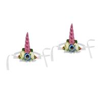 BESPORTBLE 2pcs Unicorn Horn Dog Hat Pet Party Cosplay Hat for Cat Puppy Soft Comfortable Pet Accessory