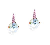 BESPORTBLE 2pcs Unicorn Pet Hat Dog Hat Soft Comfortable Party Cosplay Props for Dogs Unique