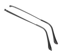 BESPORTBLE 2pcs Universal Metal Sunglasses Replacement Temple Arms for Reading Glasses, Sturdy Black Eyeglasses Parts No Pressure on Ears, Not Easy to Deform, for Eyeglasses Repair Kits